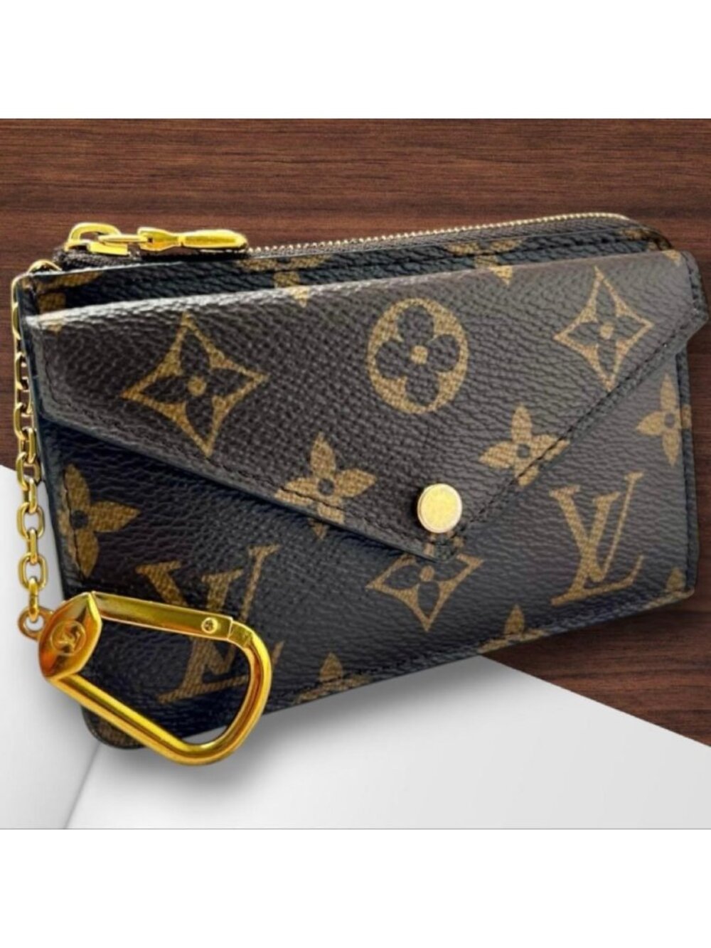 Louis Vuitton Monogram Porte Cartes Recto Verso
